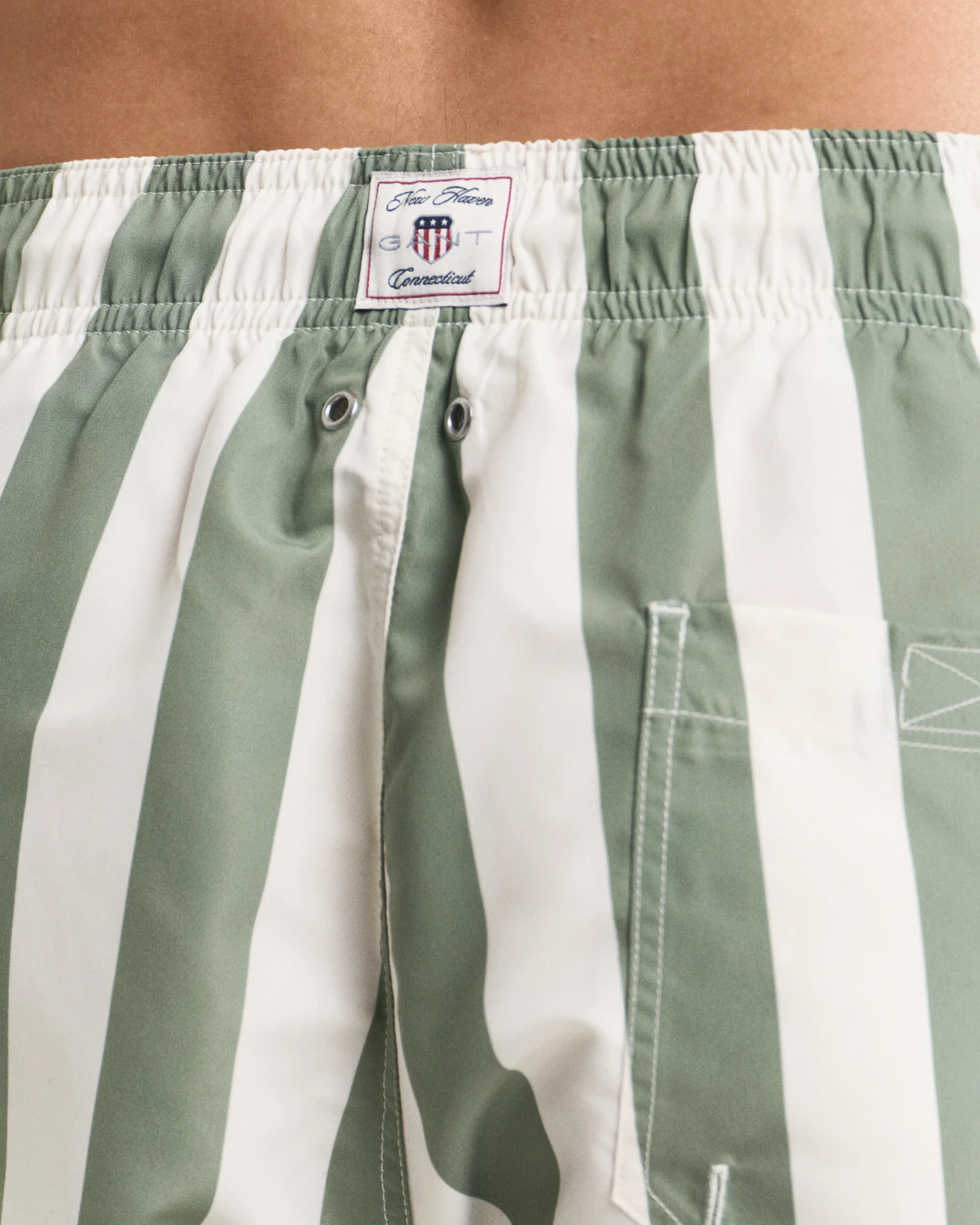 BLOCK STRIPE SWIM SHORTS - Image 5