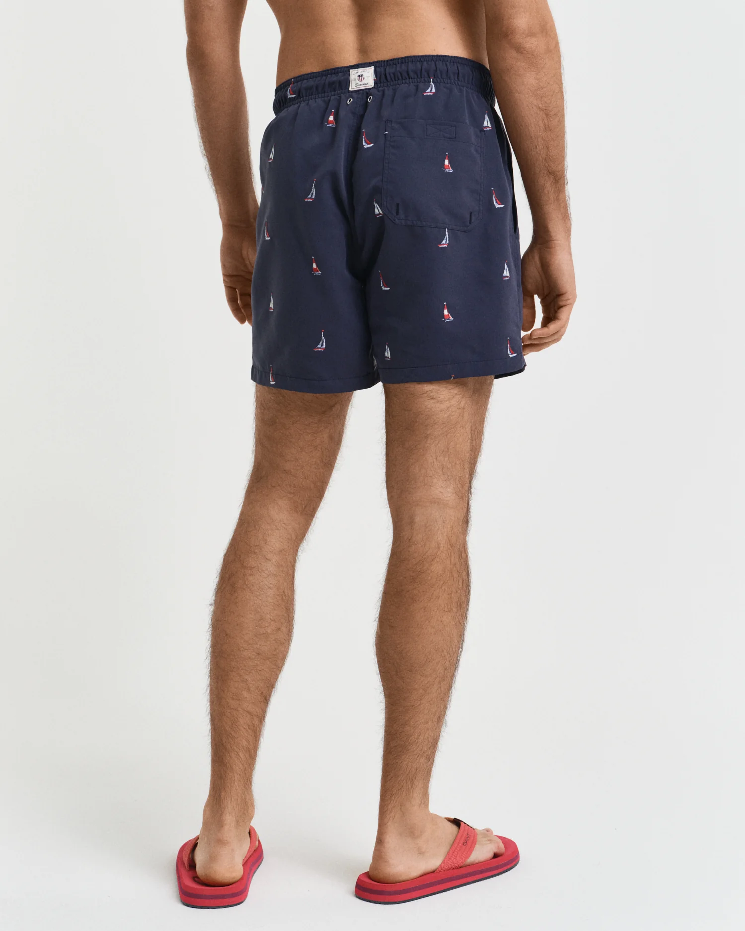 BOAT EMBROIDERY SWIM SHORTS - Image 3