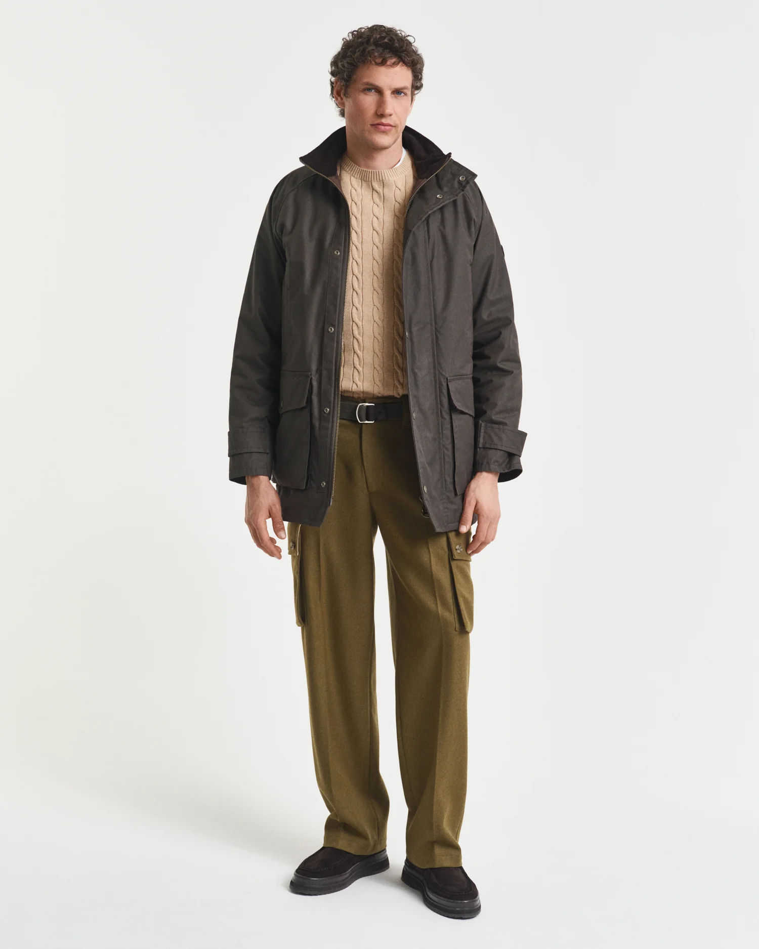COTTON CABLE C-NECK - Image 4