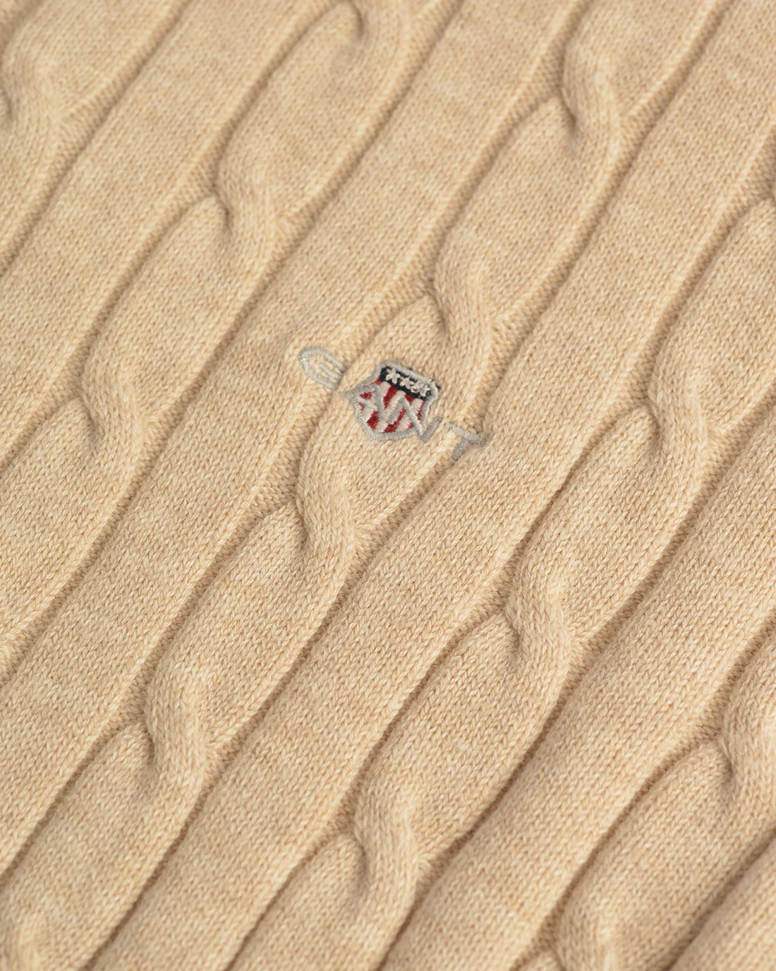 COTTON CABLE C-NECK - Image 5