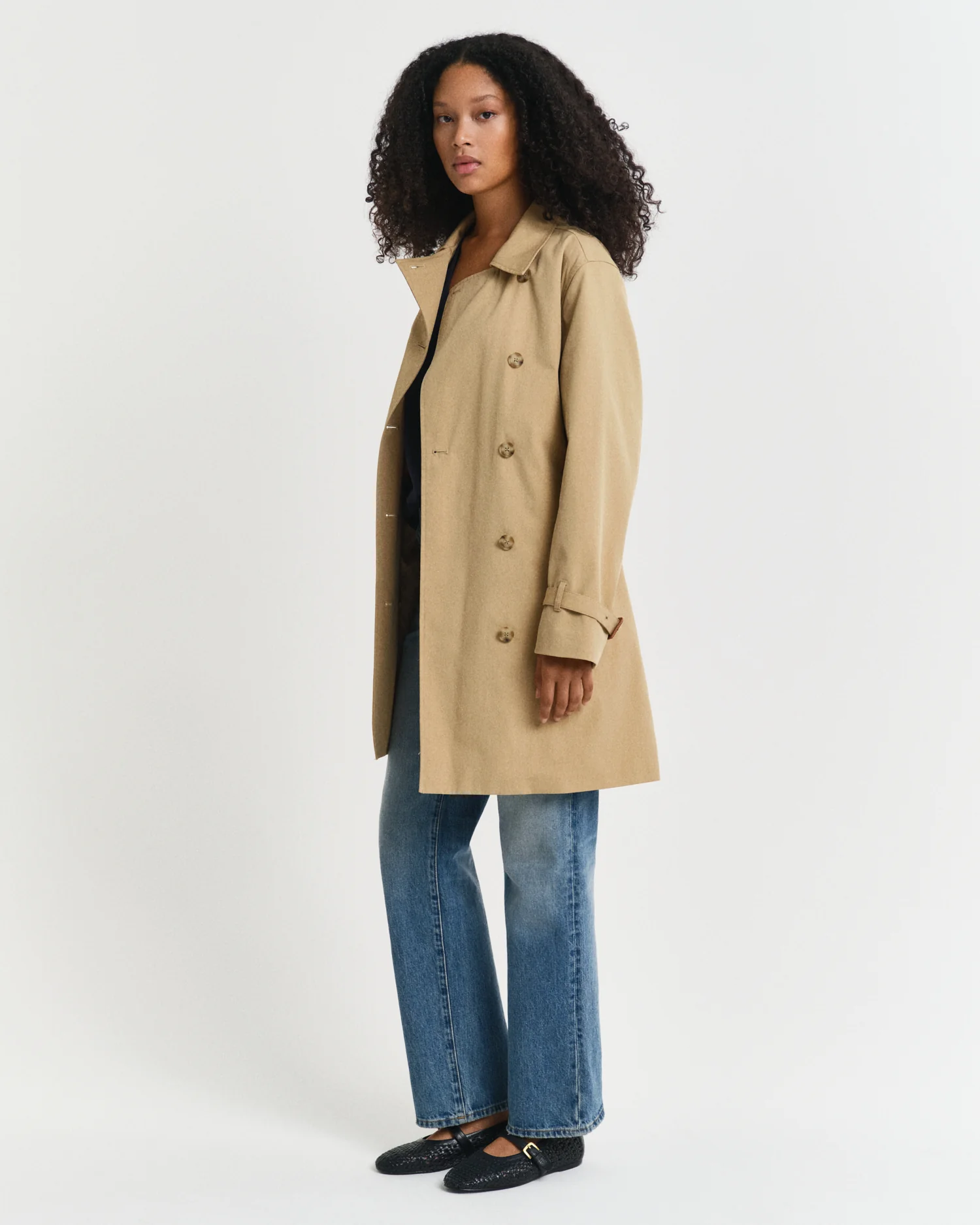 COTTON TRENCH COAT - Image 3