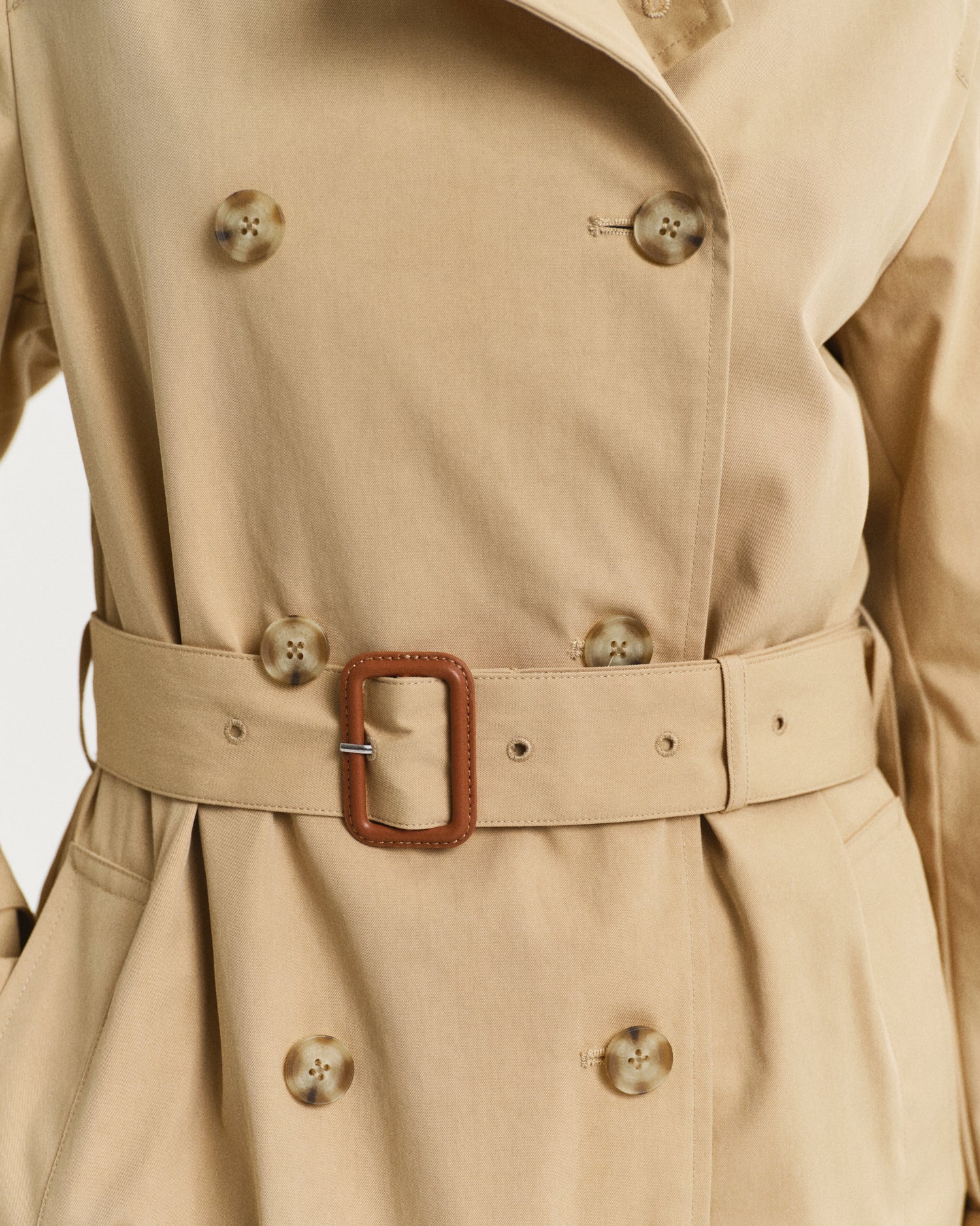 COTTON TRENCH COAT - Image 6