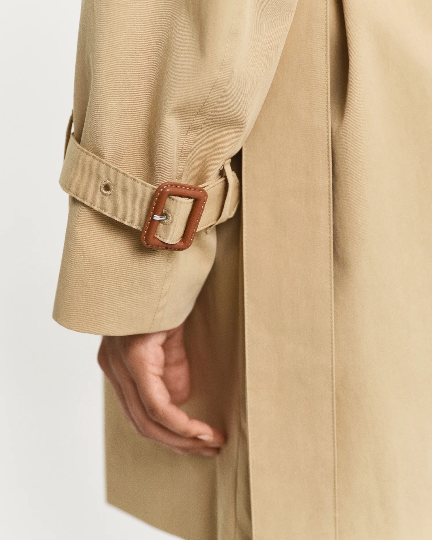 COTTON TRENCH COAT - Image 7