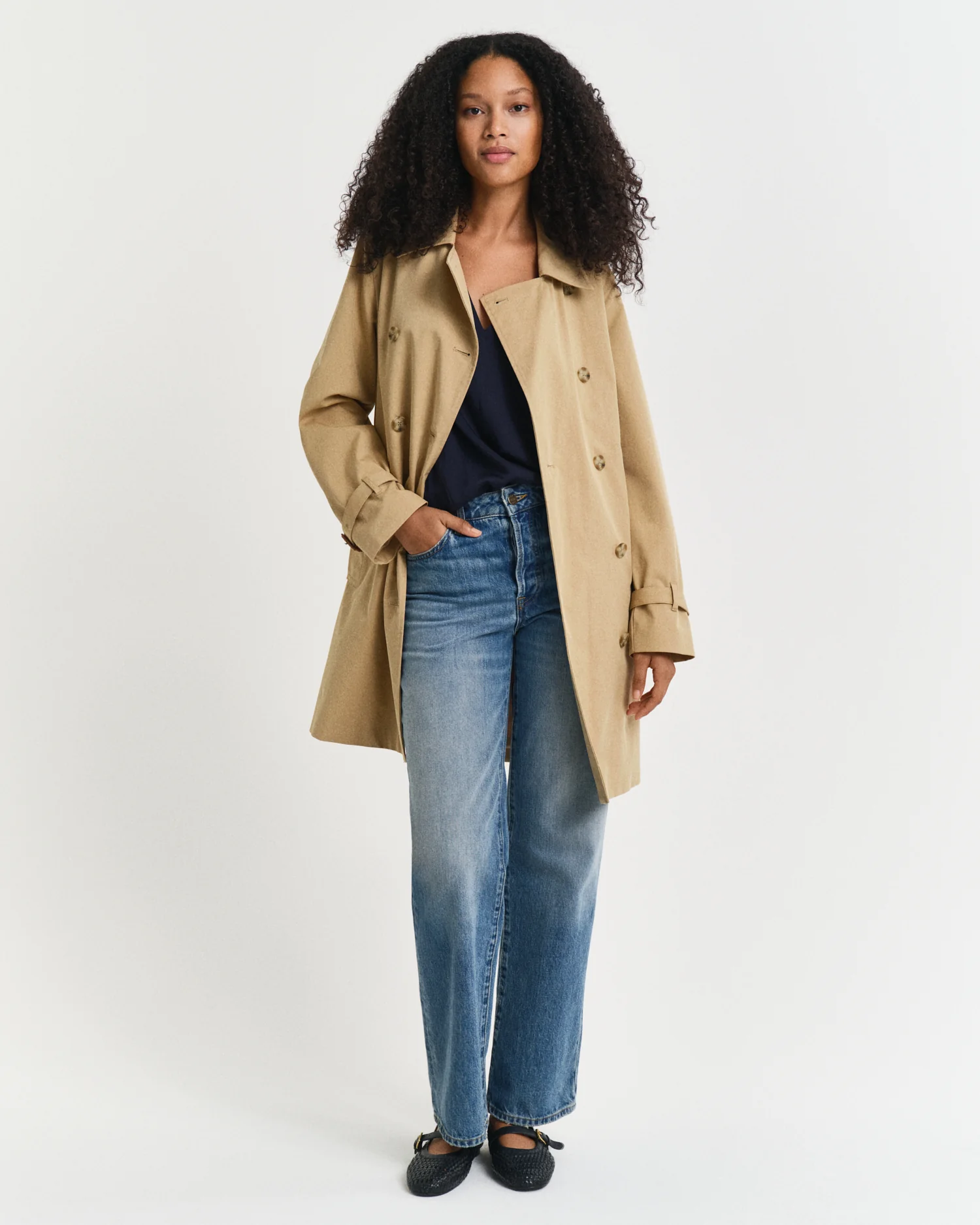 COTTON TRENCH COAT - Image 9