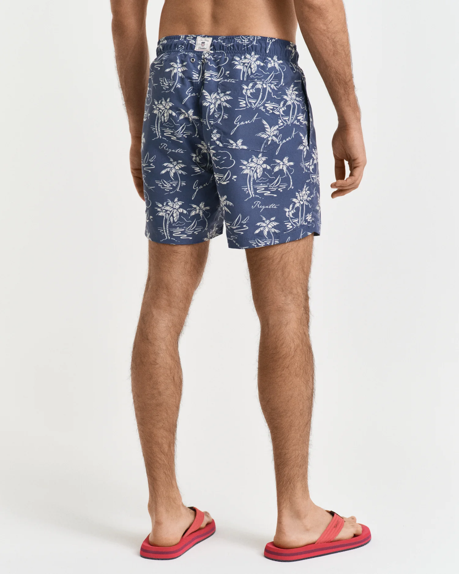 ISLAND PRINT SWIM SHORTS - Image 3