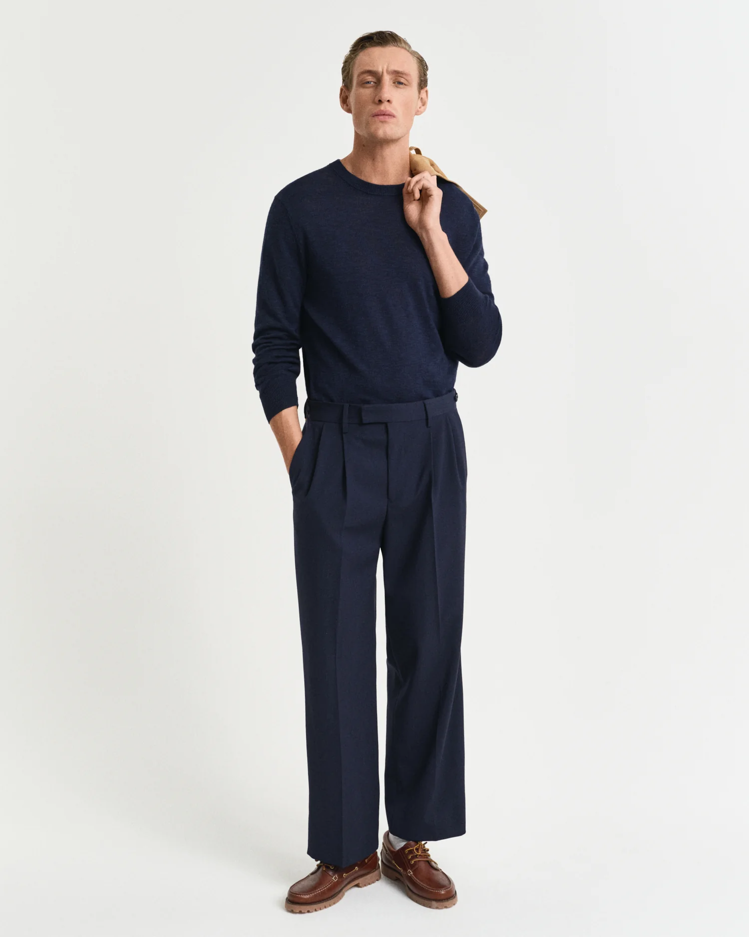 LINEN BLEND C-NECK - Image 4