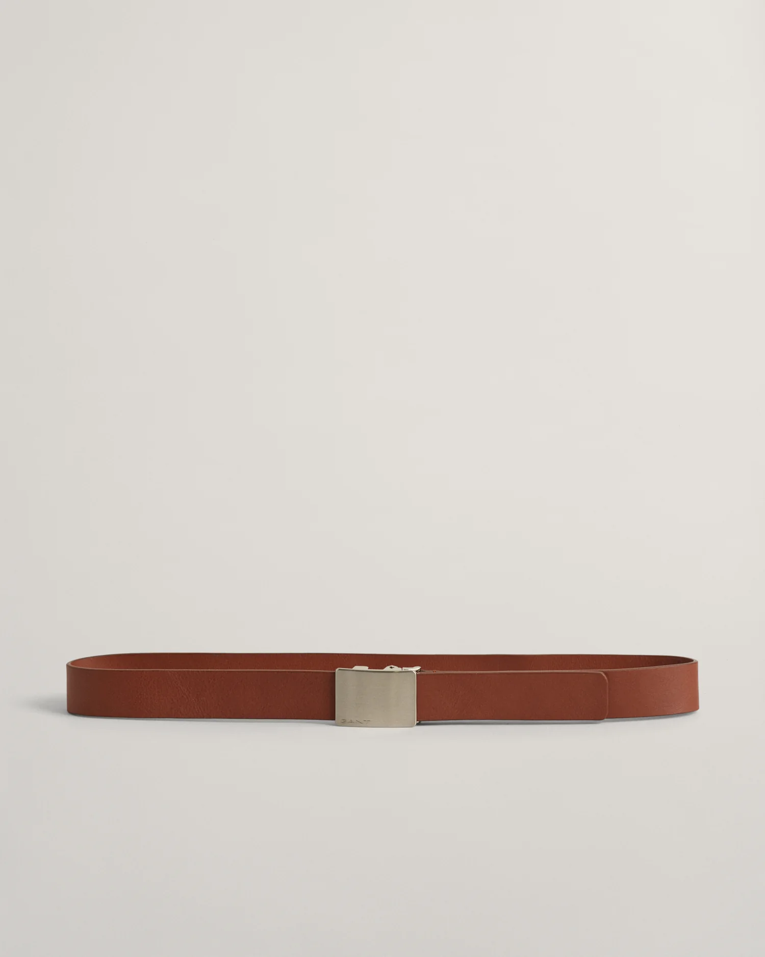 PLAQUE BUCKLE LEATHER BELT - Image 4