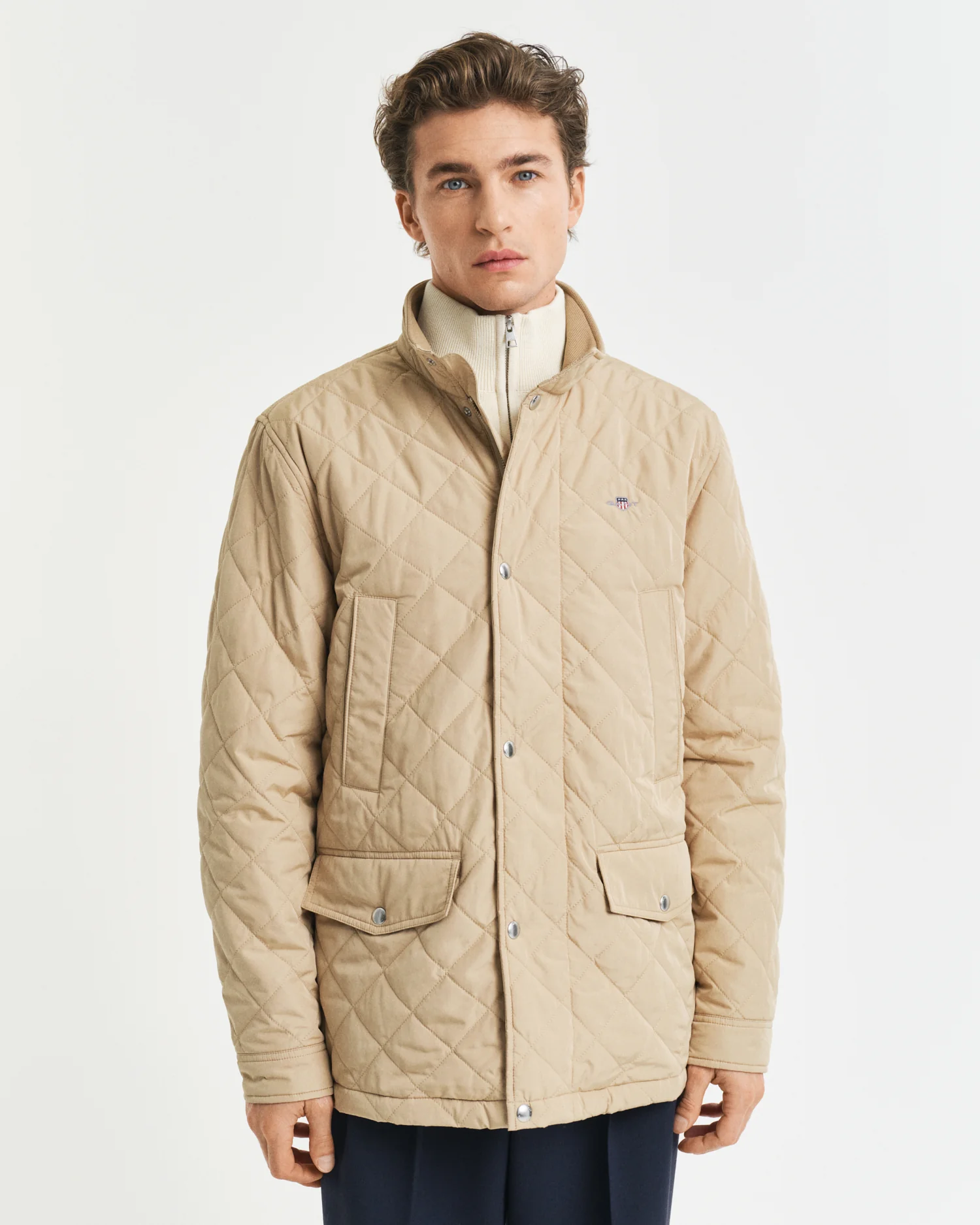 QUILTED WINDCHEATER MID JACKET - Image 3