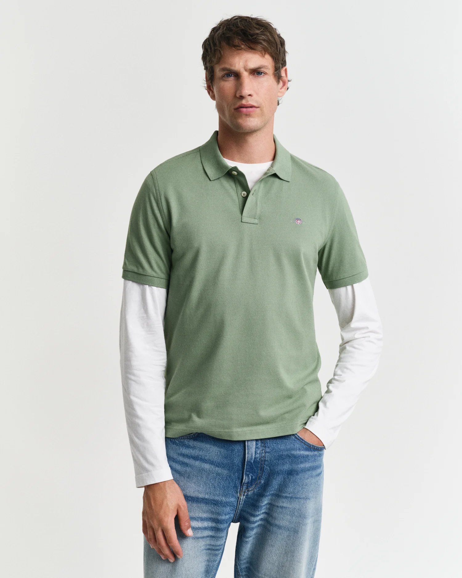 REG SHIELD SS PIQUE POLO - Image 40