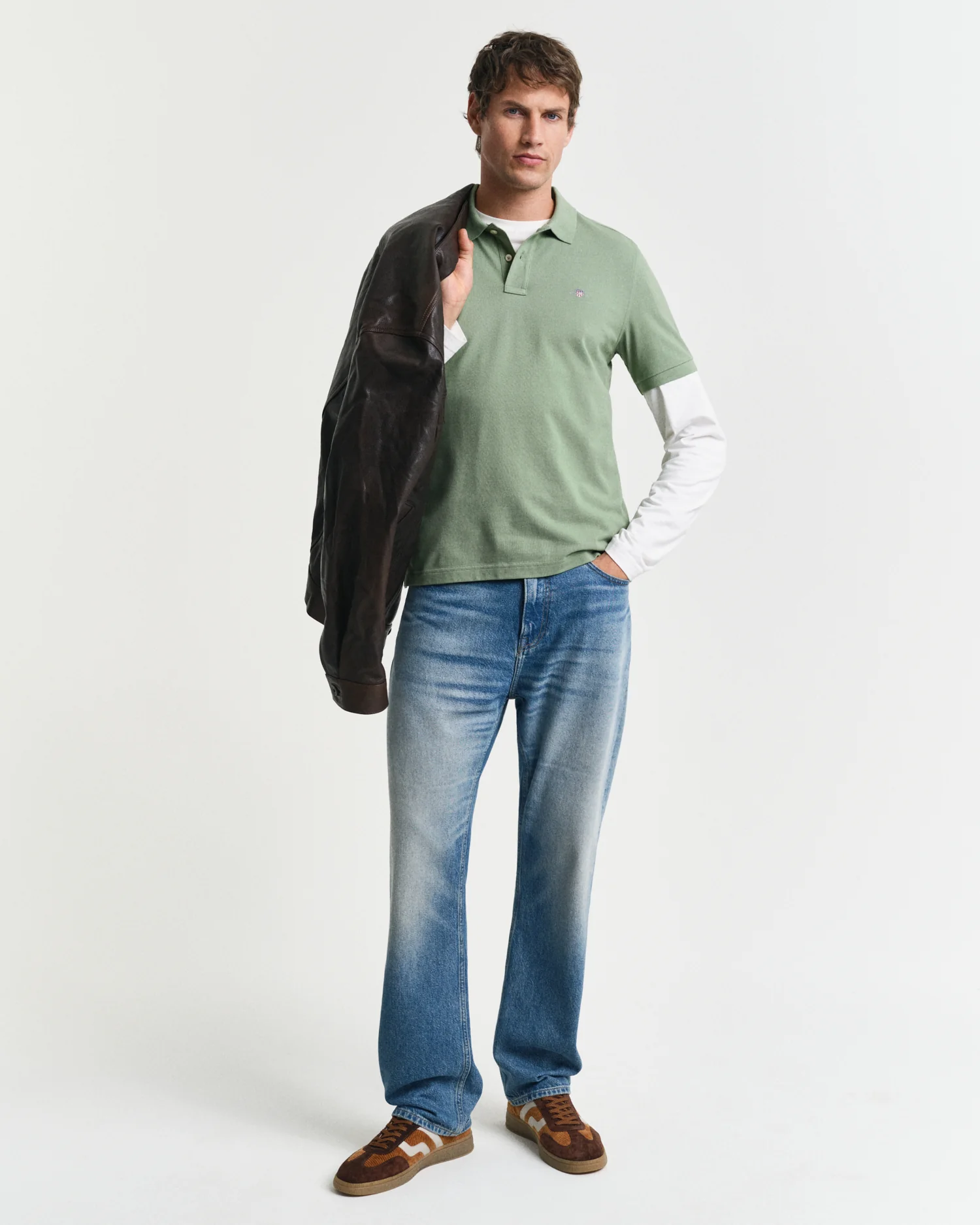 REG SHIELD SS PIQUE POLO - Image 43