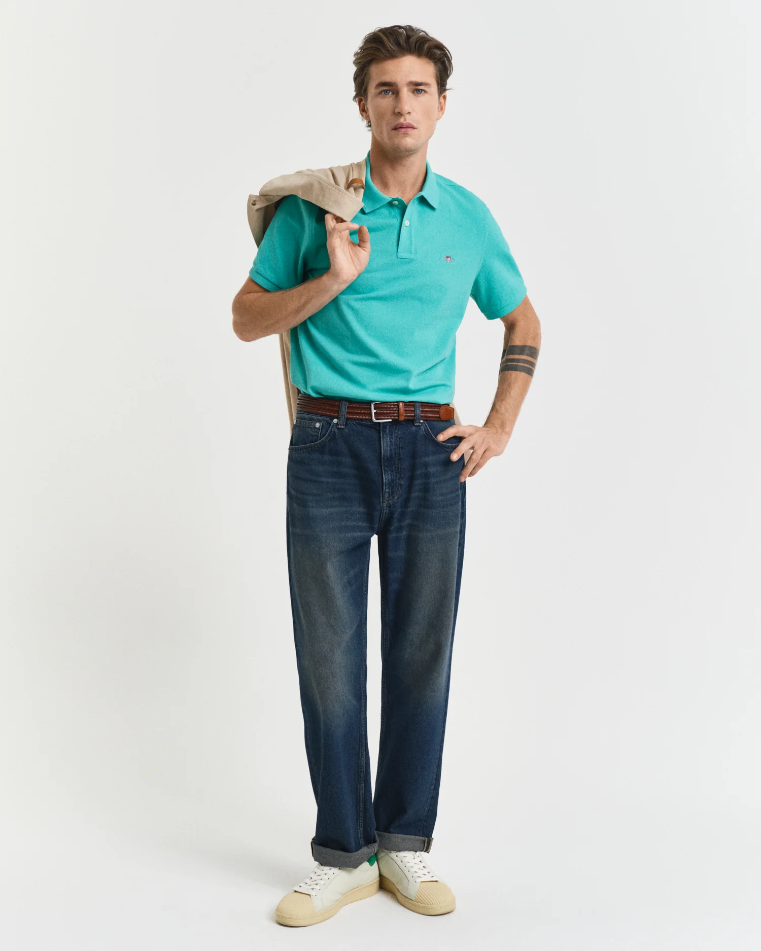 REG SHIELD SS PIQUE POLO - Image 4