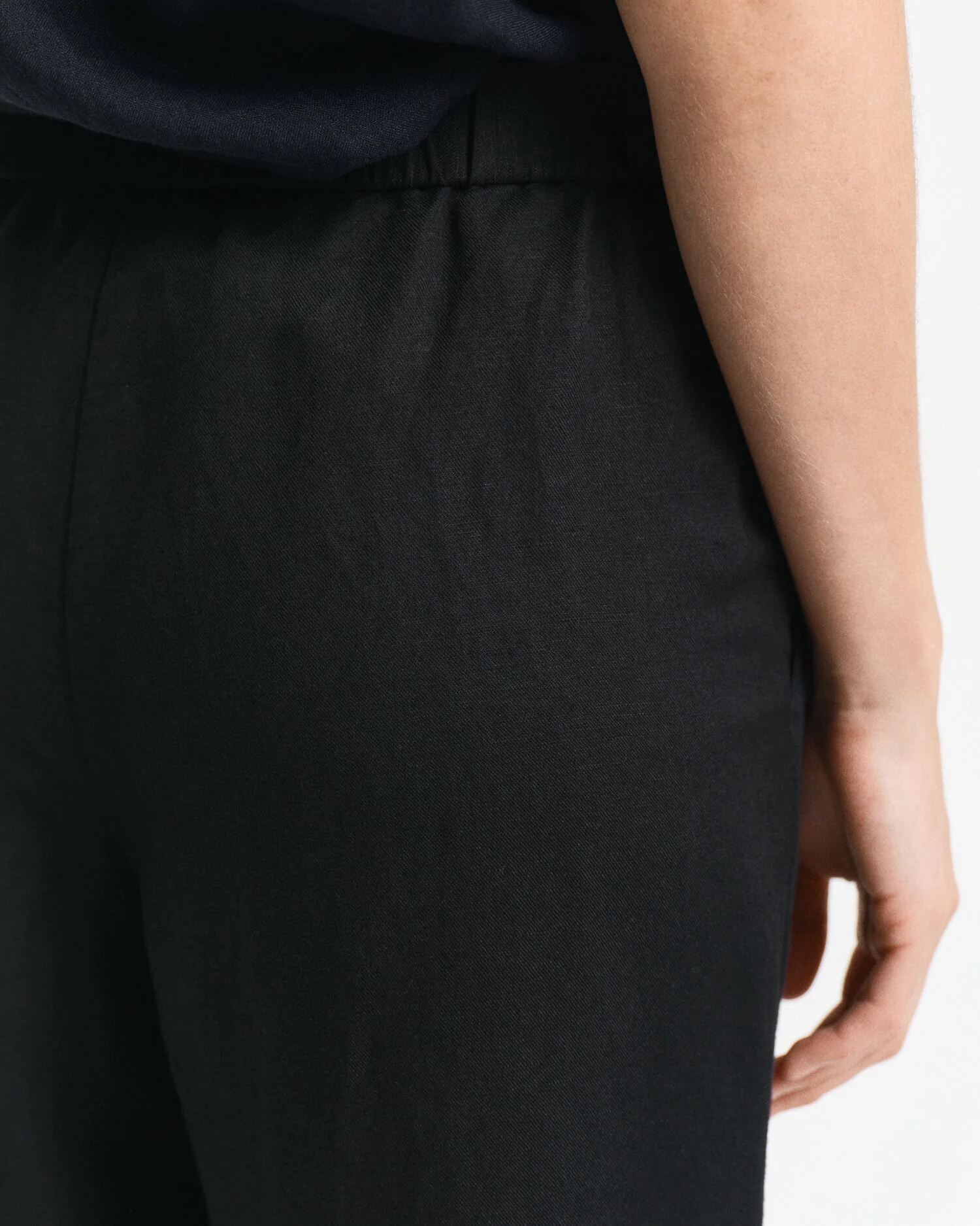 LINEN BLEND PULL ON PANTS - Image 5